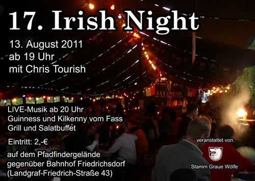 Irish Night Flyer 2011