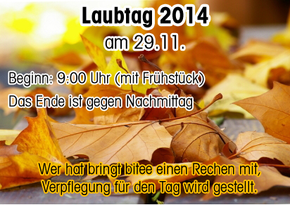 Laubtag 2014